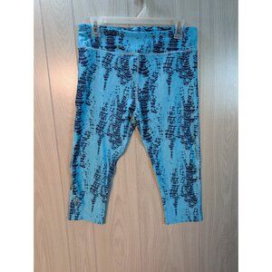 Under Armour Heat Gear Compression Capri Yoga Workout Leggings Women's Large